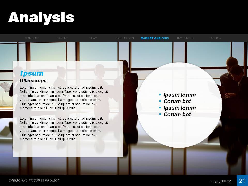 Feature Film Pitch Deck, Presentation Templates GraphicRiver